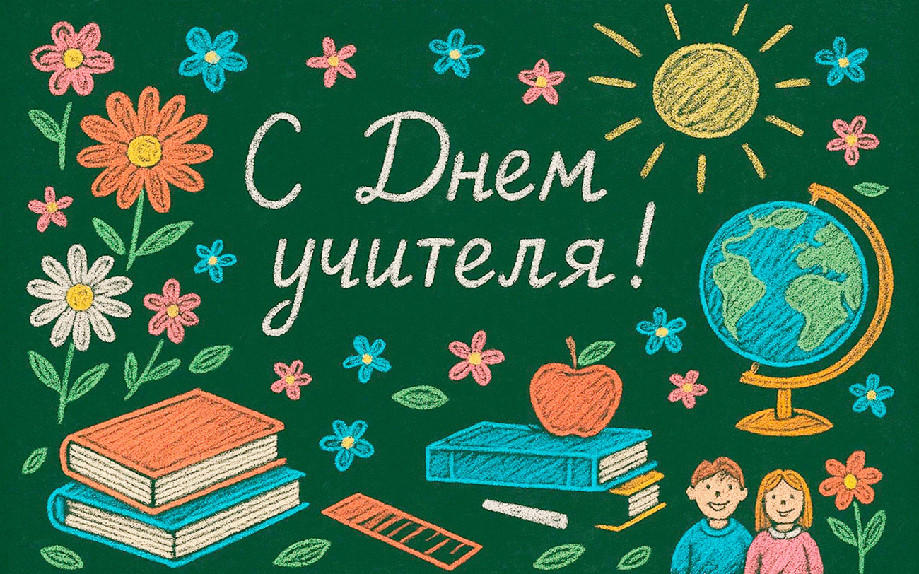 Поздравляем с Днем учителя!