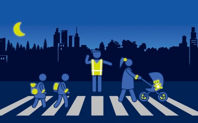 Вниманию родителей: ГИБДД проводит профилактическое мероприятие «Заметный пешеход»