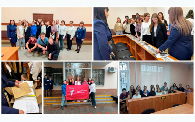 Экскурсия в мир юстиции: Цимлянский суд провёл день открытых дверей для наших старшеклассников