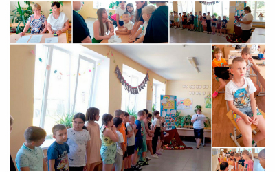 В пришкольном лагере «Муравейник» прошли мероприятия, посвященные Дню памяти и скорби