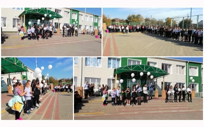 Наша школа приняла участие в акции «Белые журавли памяти»