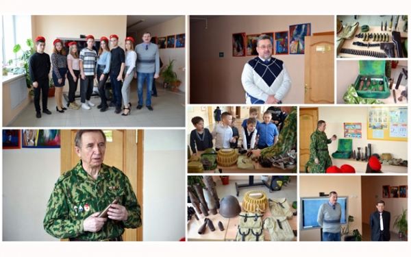 Офицеры запаса провели Урок мужества в Красноярской школе