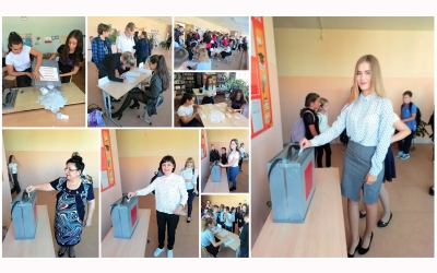 В Красноярской школе традиционно состоялись выборы мэра школы